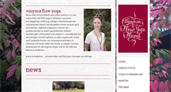 Desktop Screenshot of flaviayoga.com